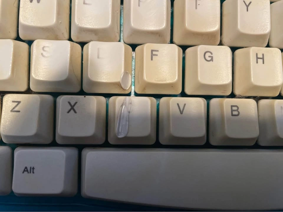 Vintage Keyboard & Mouse - photo 3