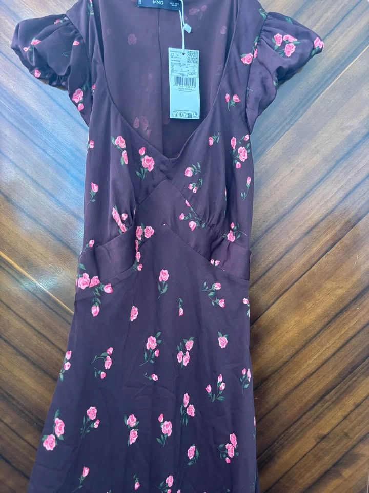 NWT Mango Maxi Floral Dress - Size Small - photo 5