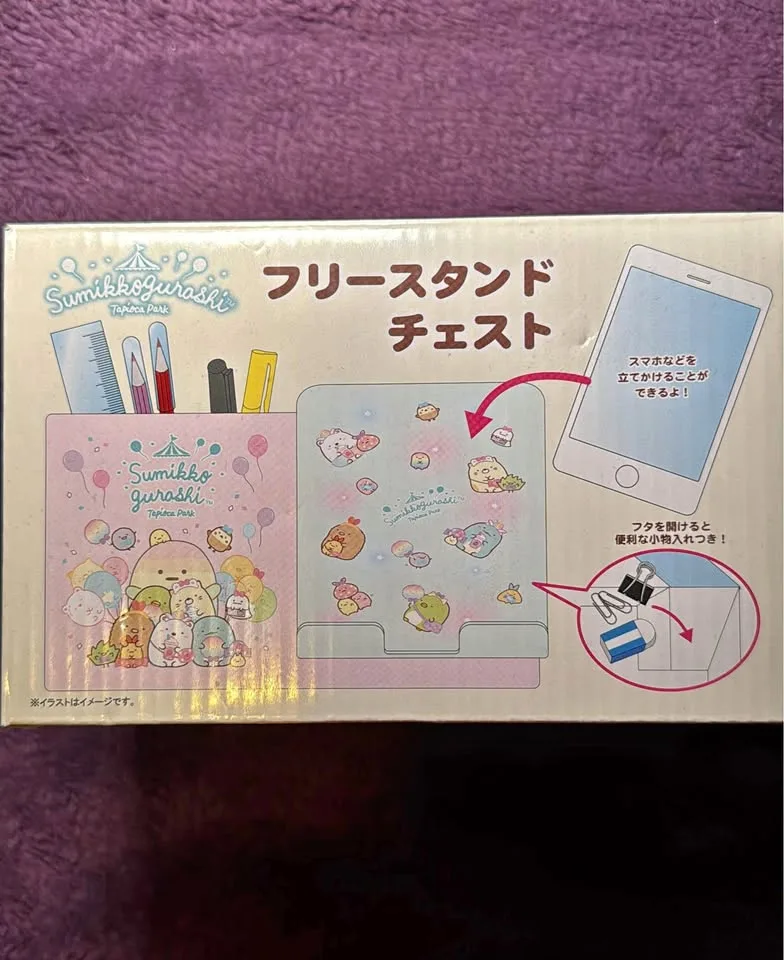 Sumikko Gurashi Tapioca Park Fun Pen Stand & Phone Holder New thumbnail
