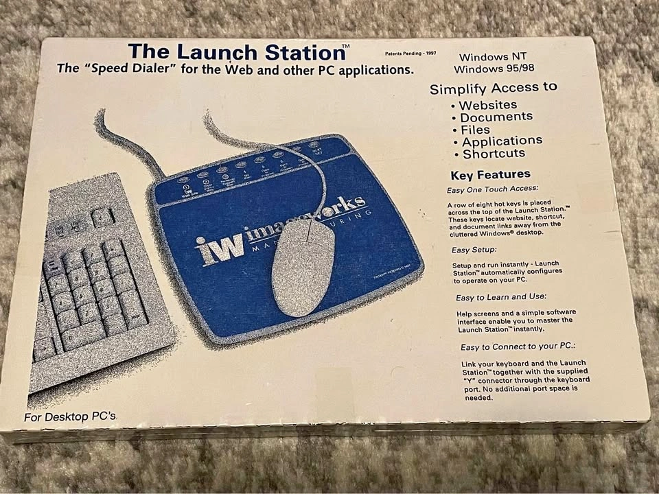 The Launch Station Speed Dialer for Windows 95/98
