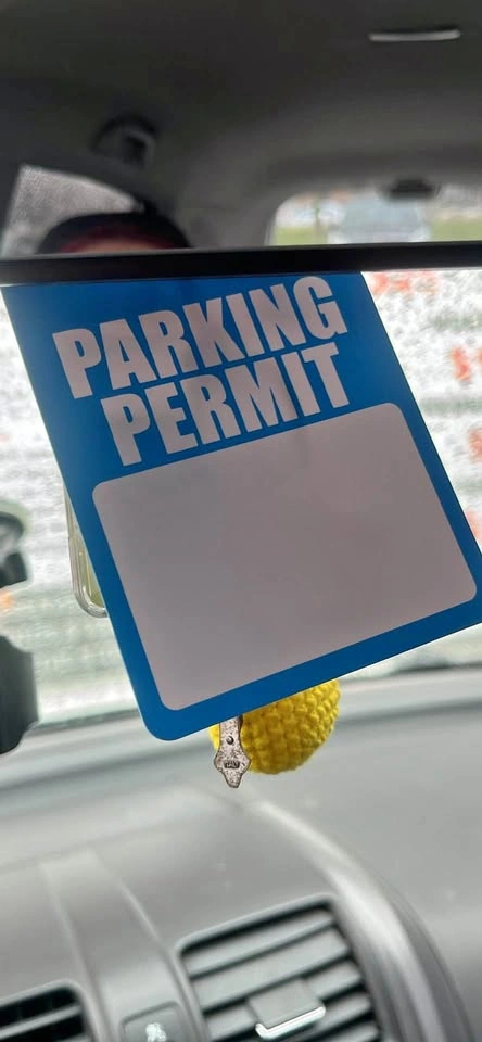 Parking Permit Tags