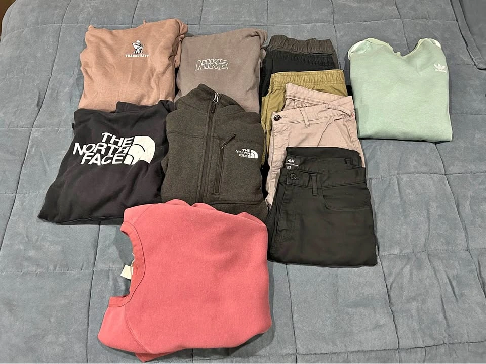 Bundle of men’s clothing