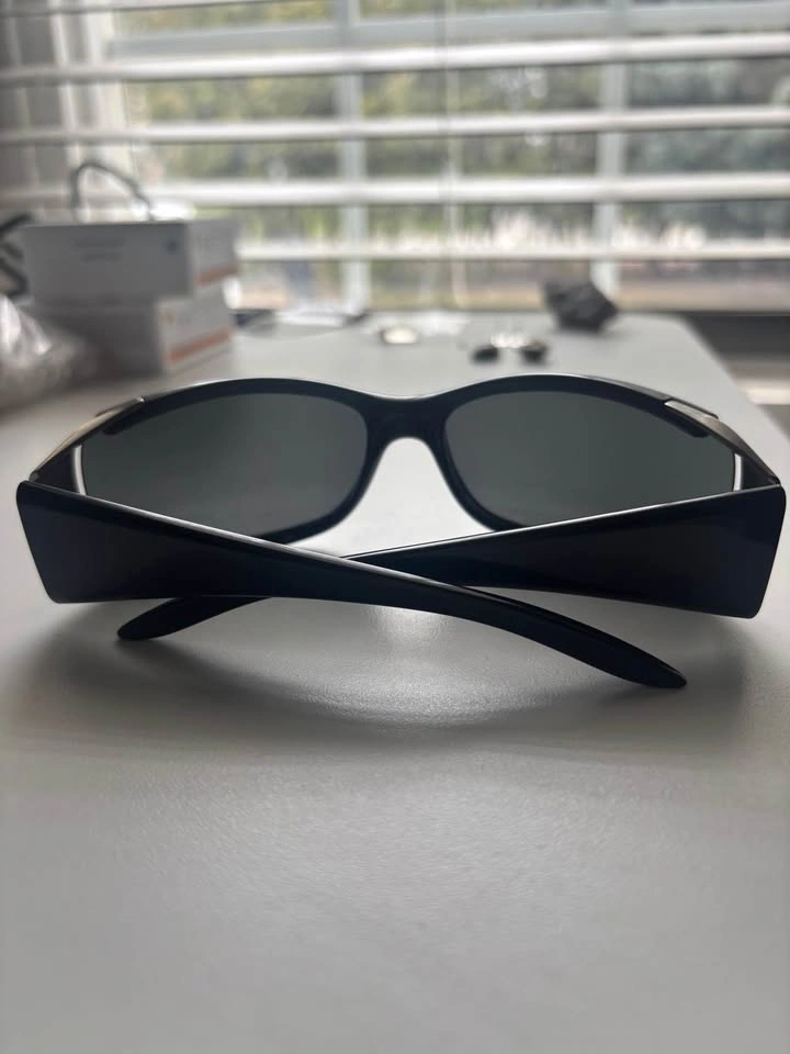 Dolce & Gabbana D&G Sunglasses – Black/Silver Wraparound - photo 4