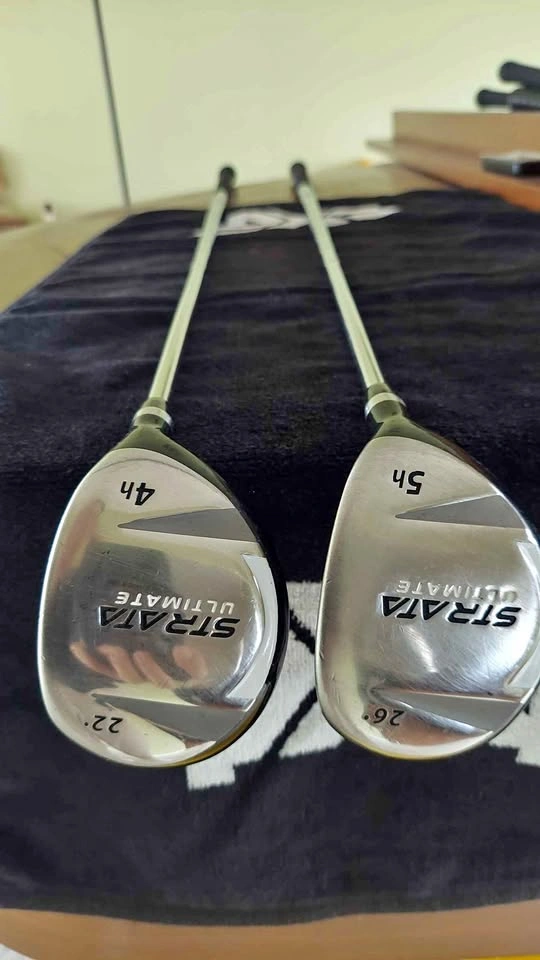 Callaway Strata Ultimate 4H and 5H Hybrids set RH