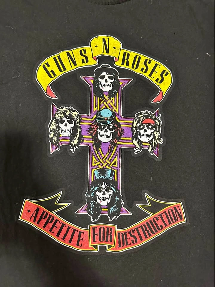 Vintage Y2K Guns N Roses Appetite For Destruction T-Shirt
