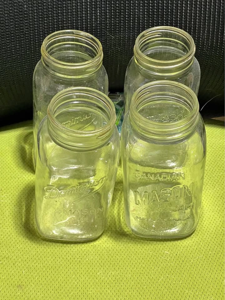 Vintage Mason Jars - Made in Canada