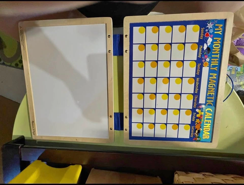 Melissa and Doug Magnetic Wooden Calendar