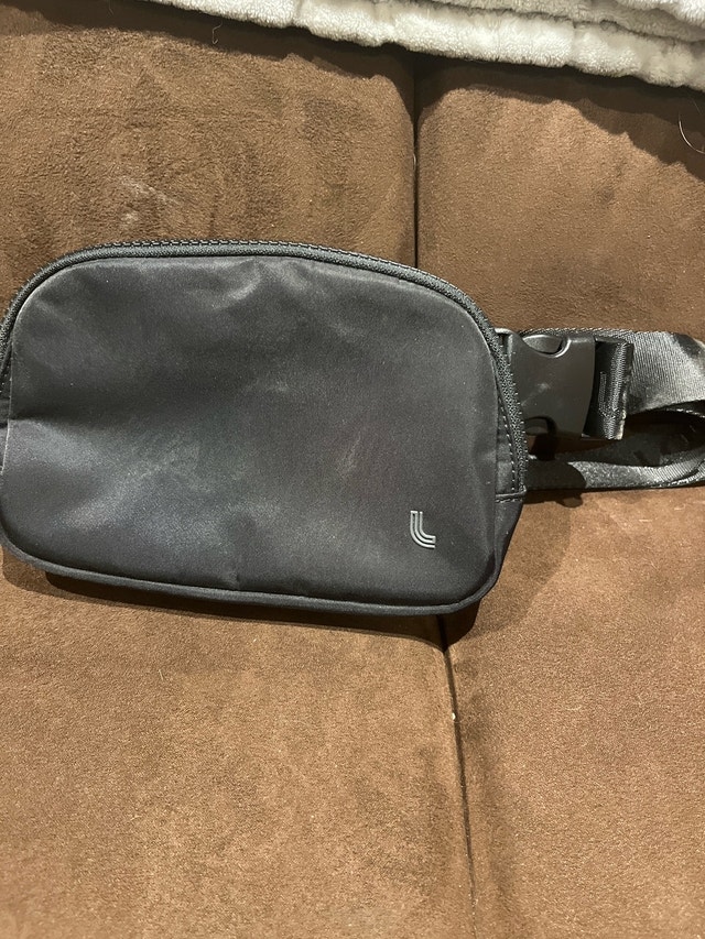Black crossbody bag