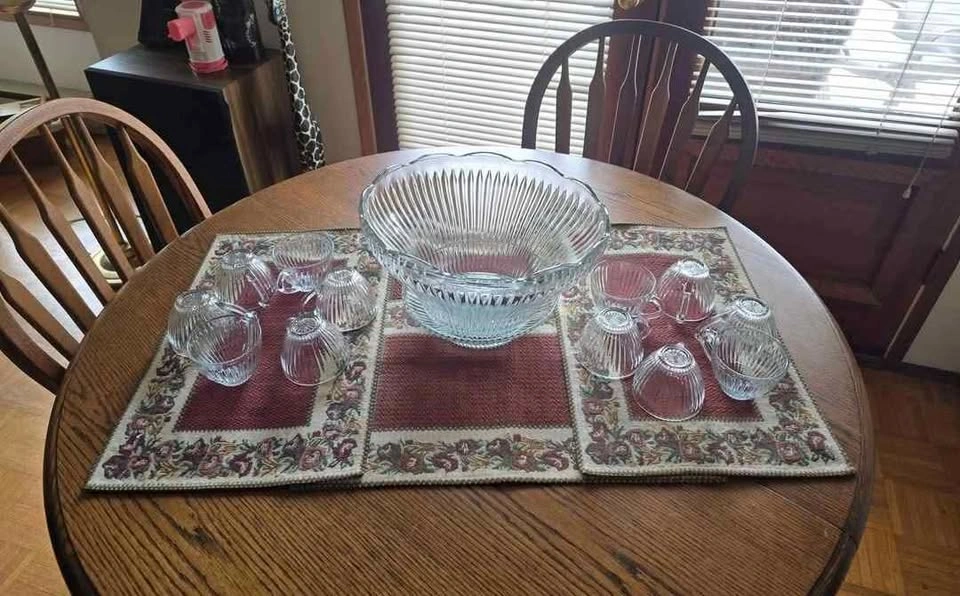 Pronto! Luxury Glass Punch Bowl Set - photo 3