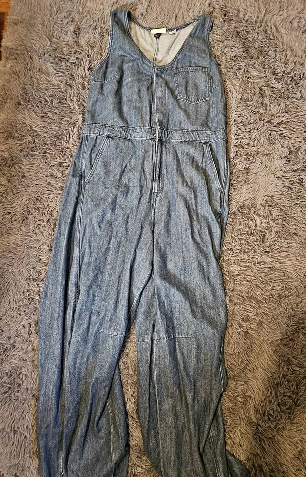 Denim Overalls/Jumpsuit Size 14