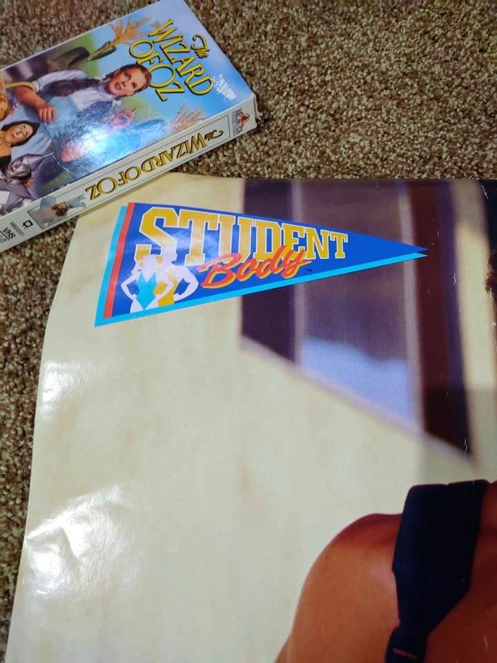 Vintage 1989 Student Male Body Nostalgia Posters x5 - photo 4