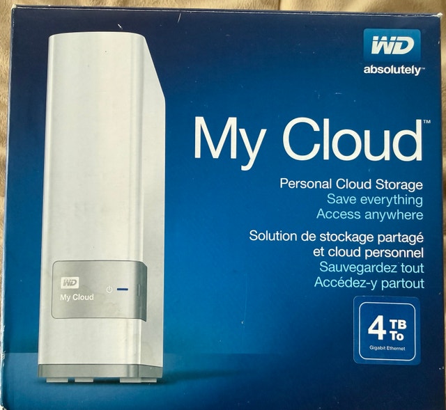 WD My Cloud 4TB Personal Cloud Storage