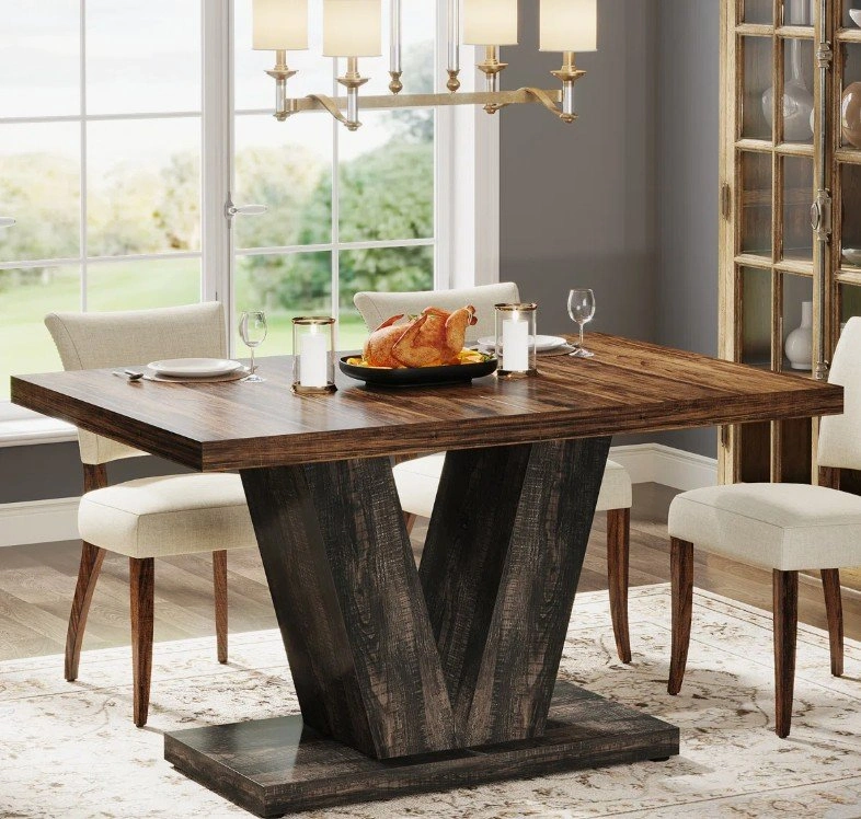 Wade Logan Modern V-Base Dining Table | Wayfair 300+ - photo 2