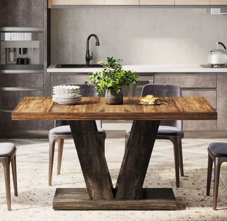 Wade Logan Modern V-Base Dining Table | Wayfair 300+ - photo 5