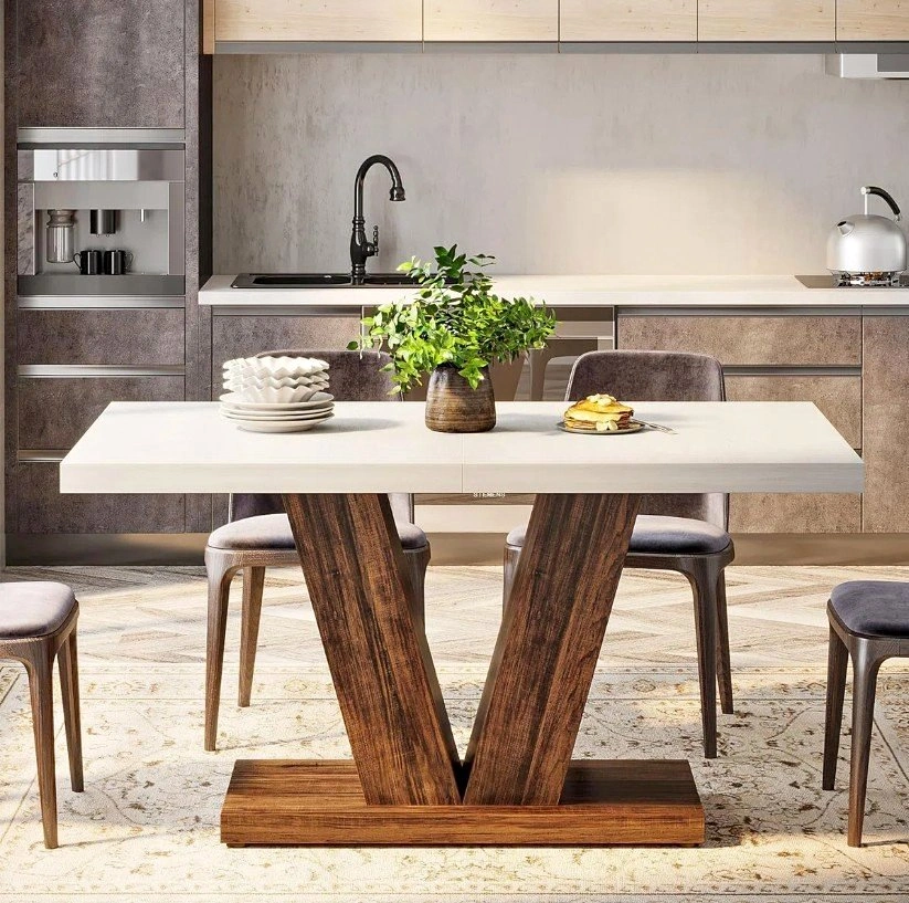 47" Brand New Wade Logan Dining Table – Never Assembled | Wayfai