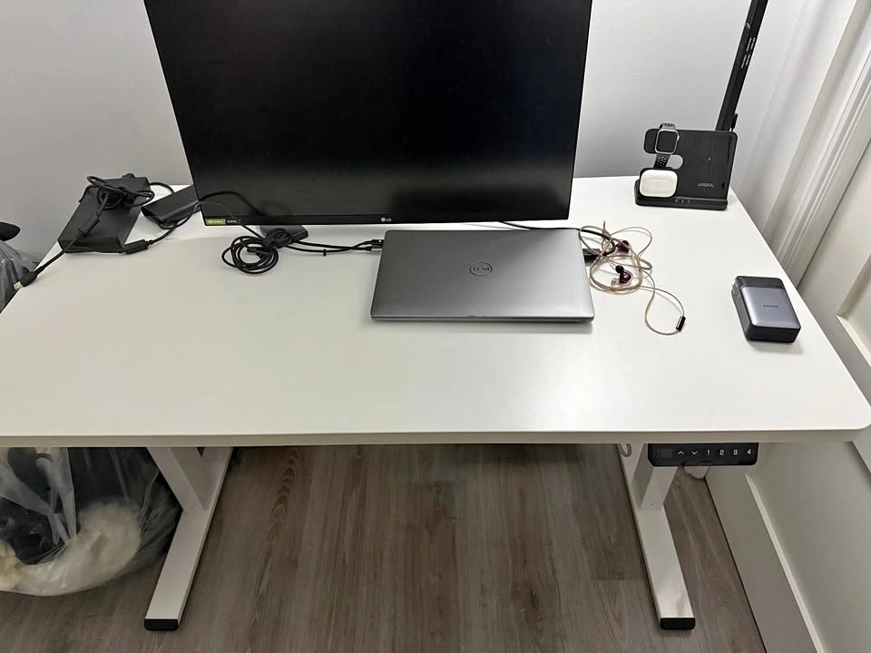 Adjustable Standing Desk - FLEXISPOT 48" White