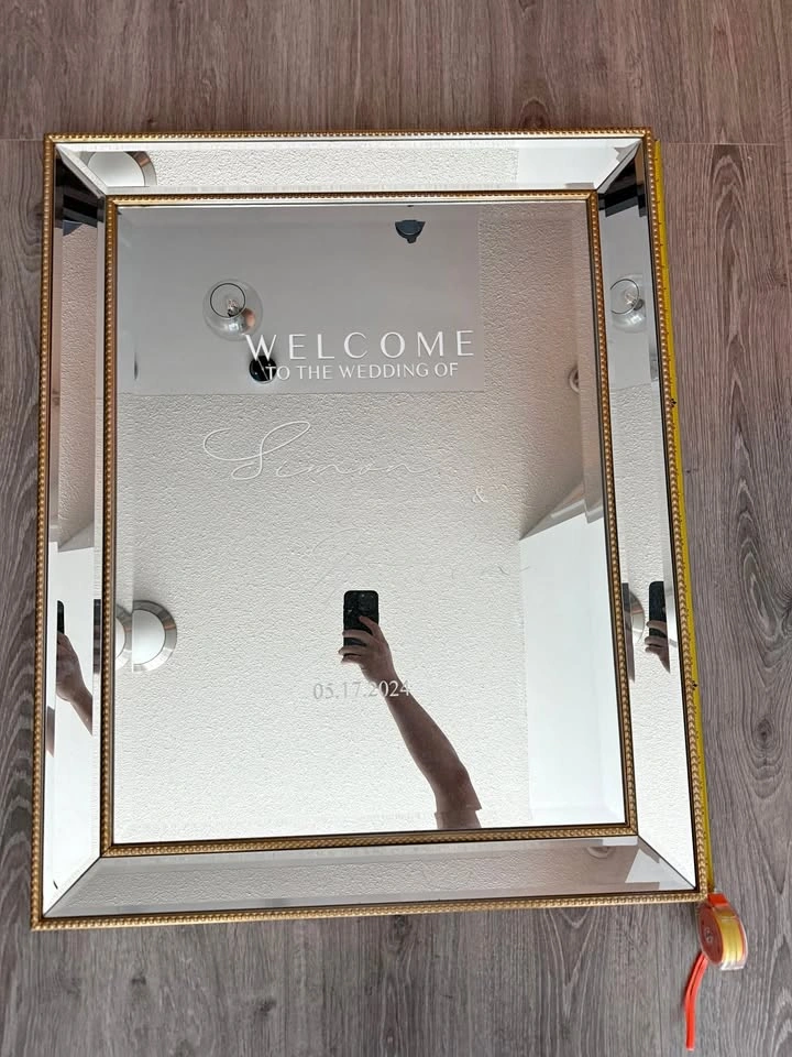 Welcome Mirror/ Wedding Mirror