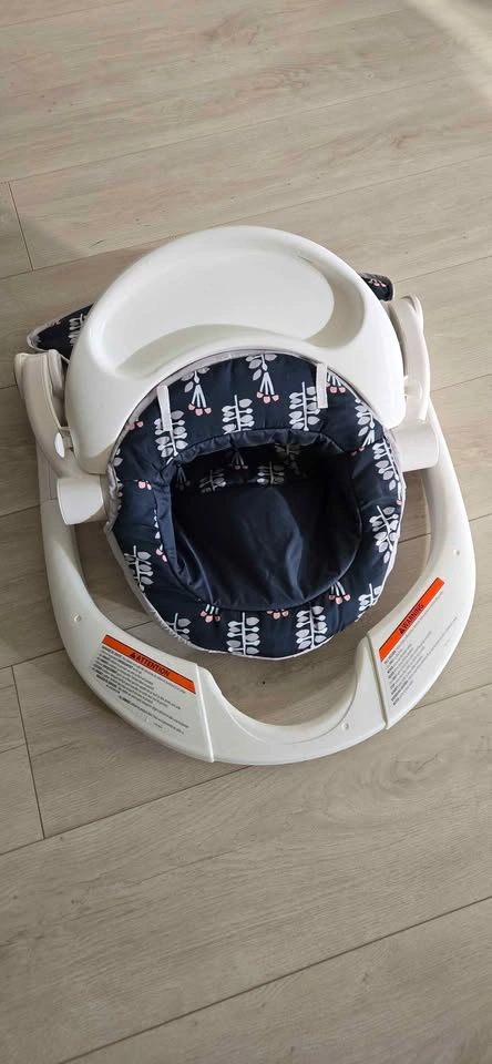 Fisher-Price Sit-Me-Up Floor Seat with Tray Navy Garden - photo 4