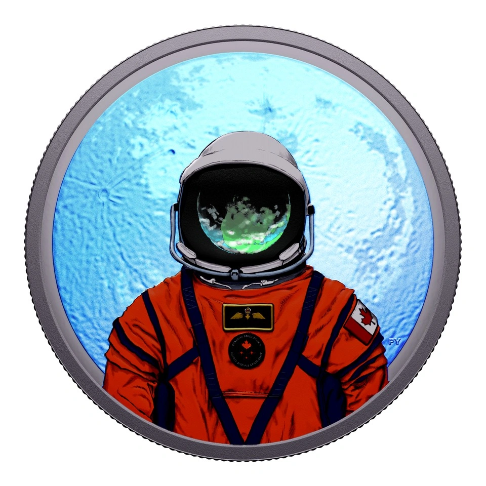 2026 Canada $20 Moon Mission 1 oz Silver Glow Coin - Artemis II - photo 5