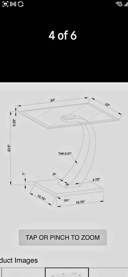 $165 Glass End Tables - photo 3