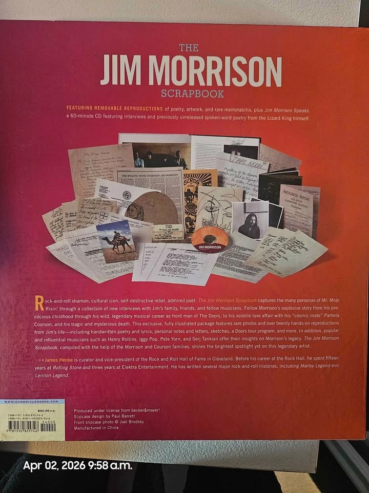 Jim Morrison Collector Scrapbook - photo 2
