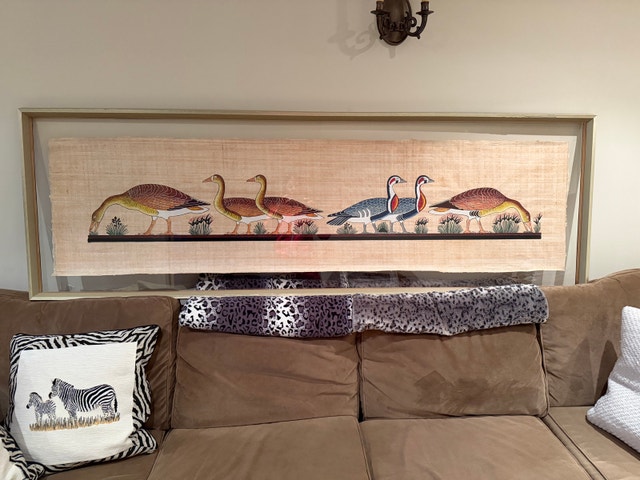 Egyptian Papyrus Art