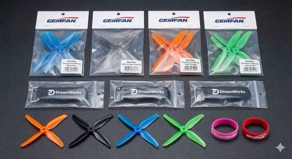 FPV Drone Accessories: Props, Straps, Protectors