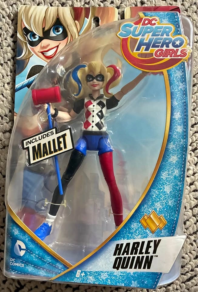 Mattel DC Super Hero Girls Harley Quinn Action Figure