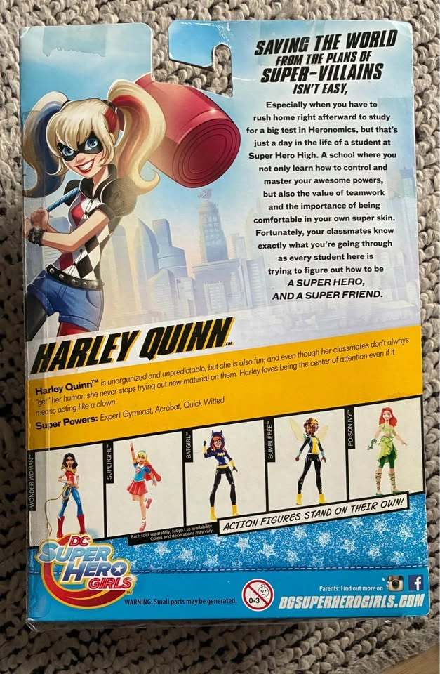 Mattel DC Super Hero Girls Harley Quinn Action Figure - photo 2