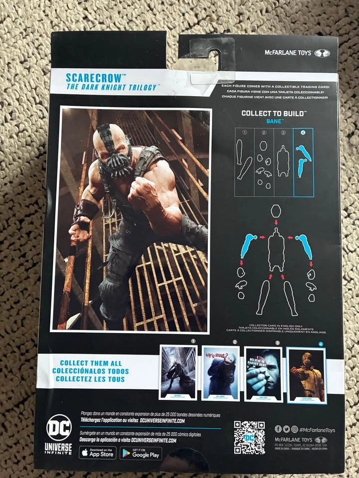 McFarlane Toys DC Scarecrow Dark Knight 7" Action Figure - photo 2