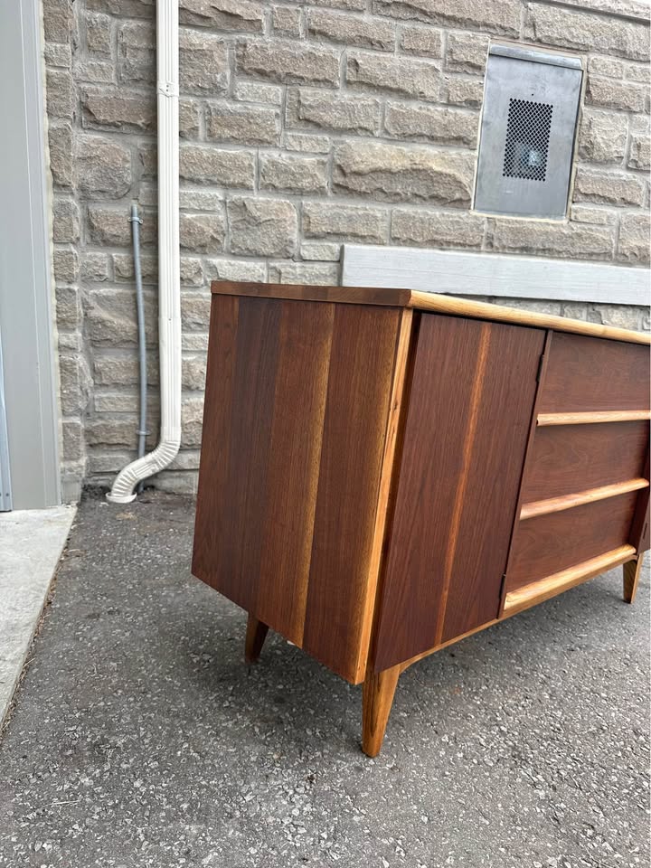 Refinish, walnut credenza - photo 3