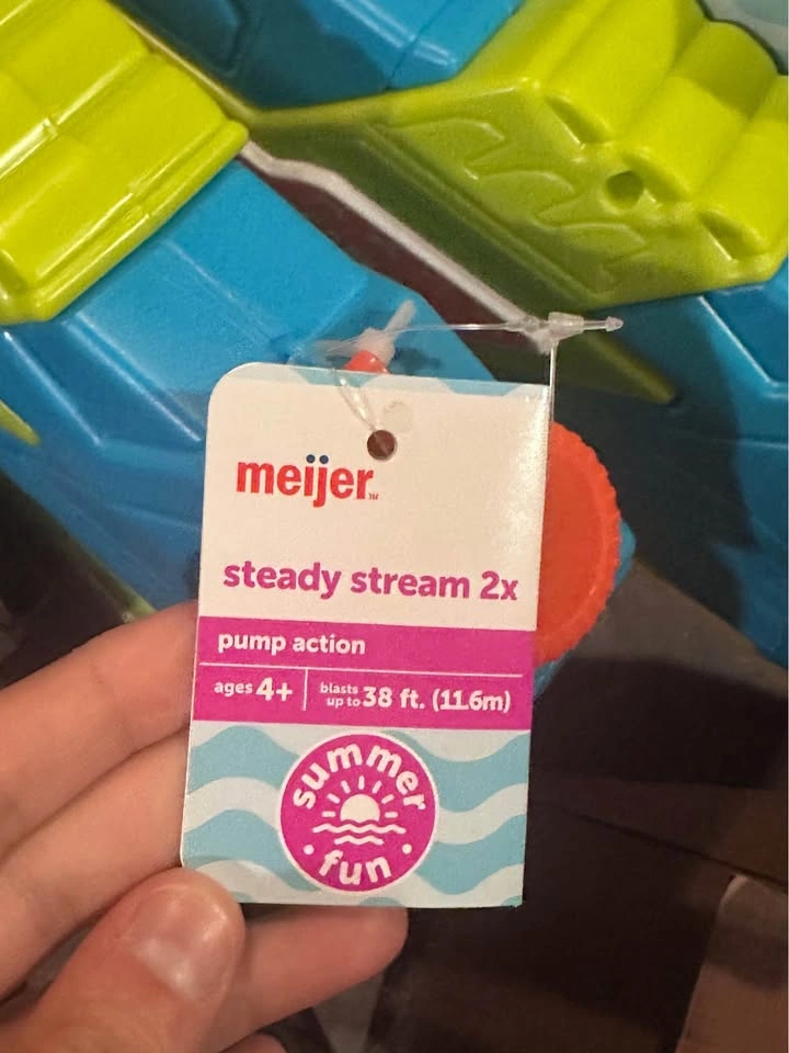Meijer Steady Stream 2X Water Blaster - photo 2