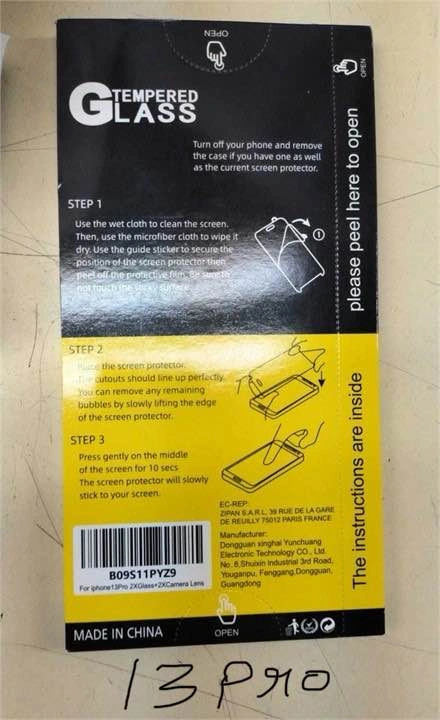 2 Pack iPhone 13 Pro Screen Protector + Camera Lens Protector - photo 2