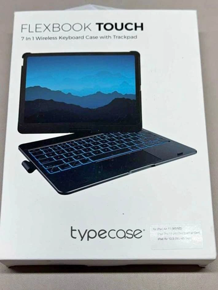 Touch Keyboard Case for iPad Air 11-inch