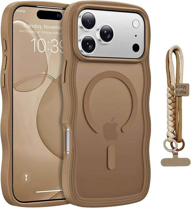 iPhone 17 Pro Case Cute Brown