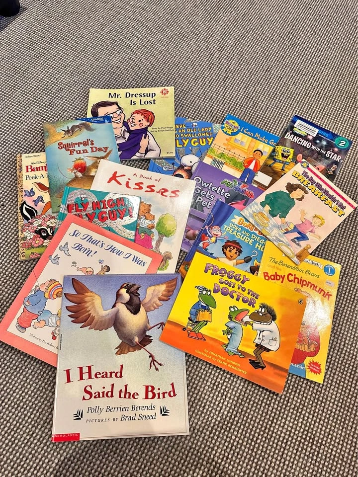 15 Kids' Book Bundle - Berenstain Bears, Fly Guy, Froggy & More!
