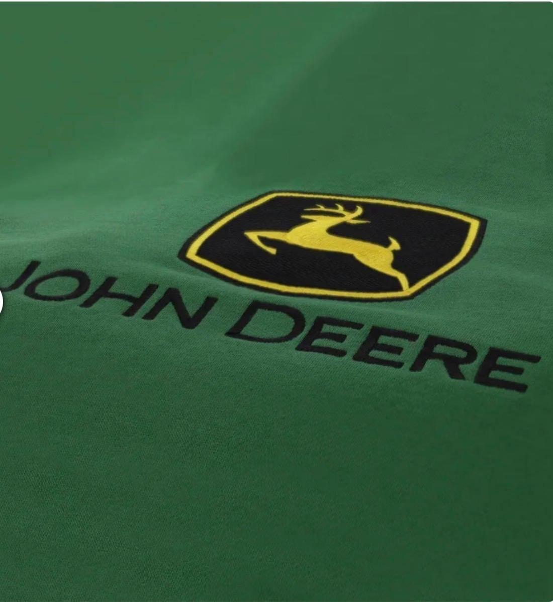 John Deere Men's Fleece Embroidered Hoodie - Brand New - photo 4