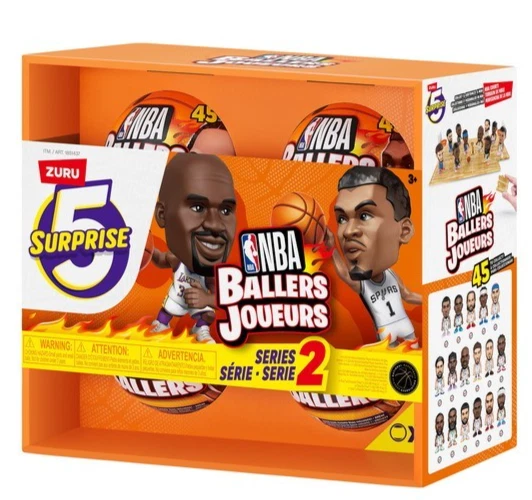 ZURU 5 Surprise NBA Ballers Series 2 Collectible Capsule - photo 2