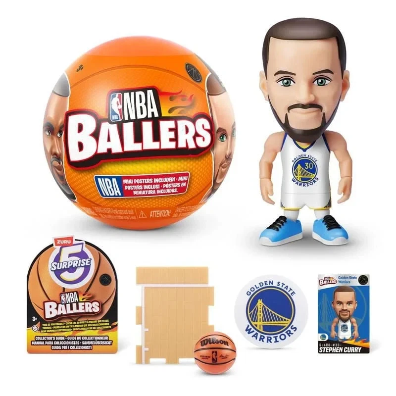 ZURU 5 Surprise NBA Ballers Series 2 Collectible Capsule - photo 3