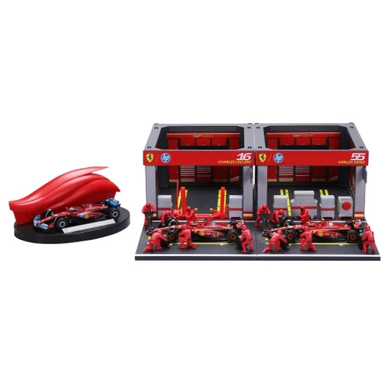 🥕 Burago 1:43 Red Bull Racing F1 Paddock Set | 3 Cars | Pit Crew - photo 2