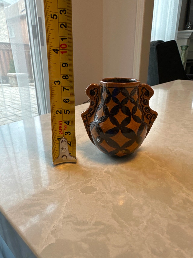 Ceramic Vase signed by Angangou - photo 4