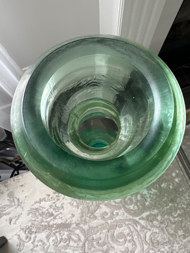 Glass Decorative Vase, made in Spain. - photo 5