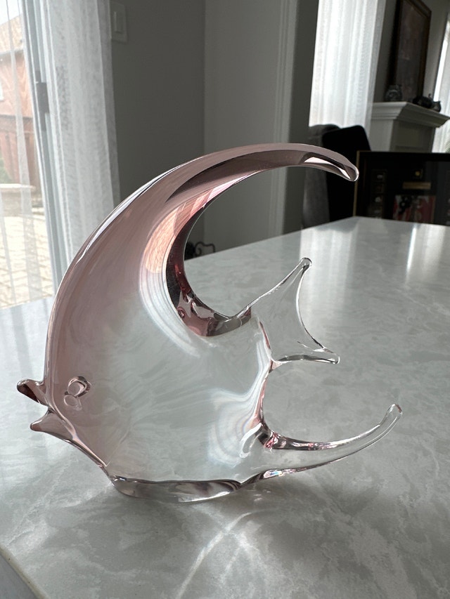 Murano Glass Angel Fish