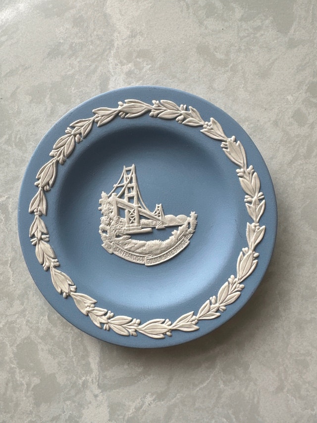 Wedgwood Blue Jasperware Trinket Dishes - photo 2