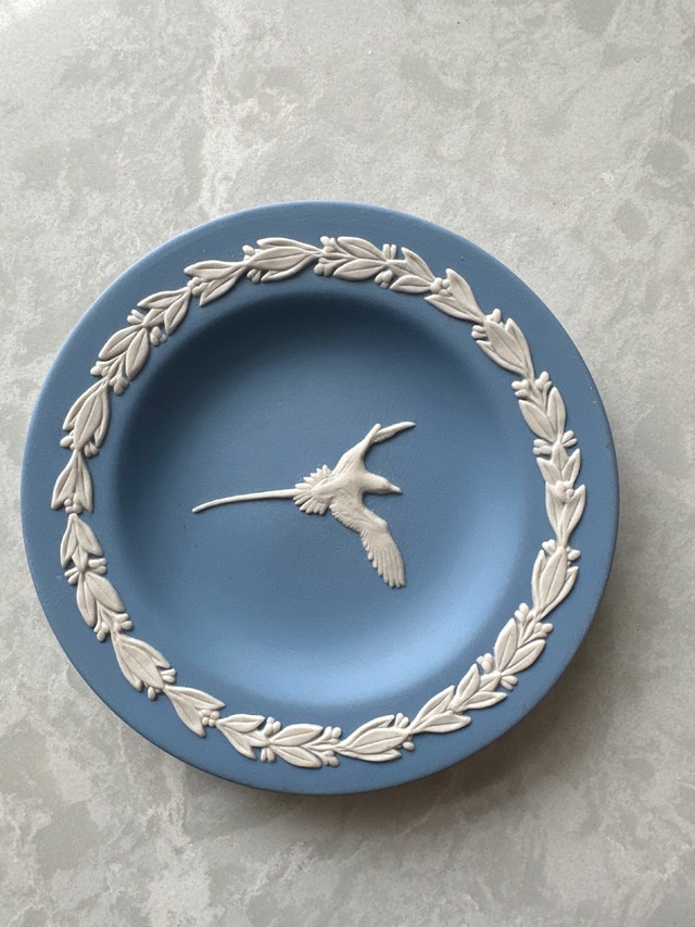 Wedgwood Blue Jasperware Trinket Dishes - photo 4