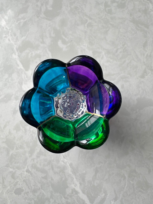 Murano glass perfume bottle. - photo 4
