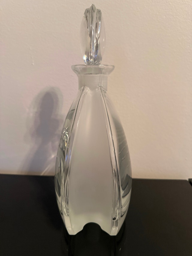 Bohemia Crystalex vintage crystal decanter. - photo 3