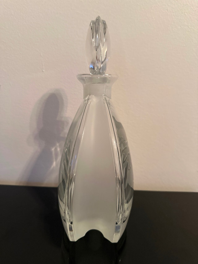 Bohemia Crystalex vintage crystal decanter. - photo 5