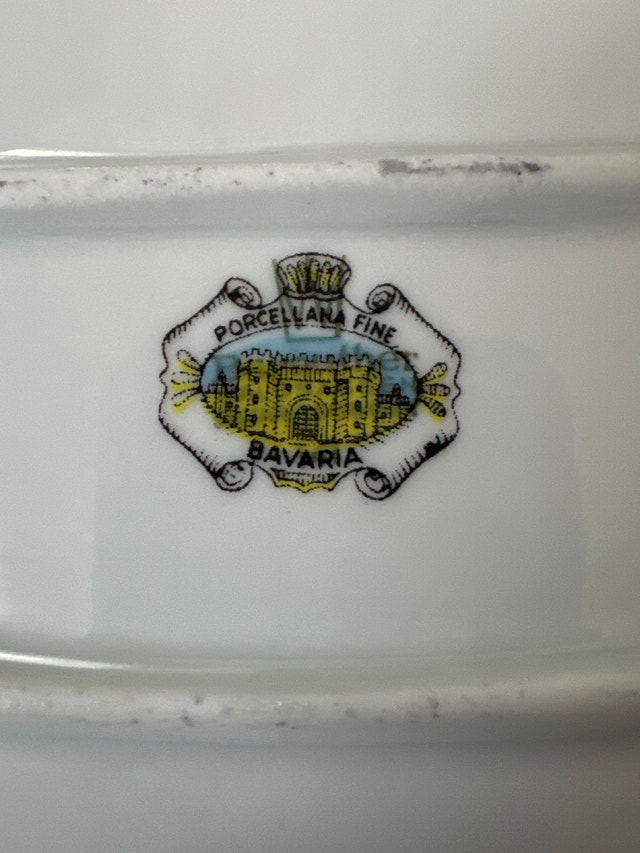 Porcelain Oval Fish Platter - photo 3