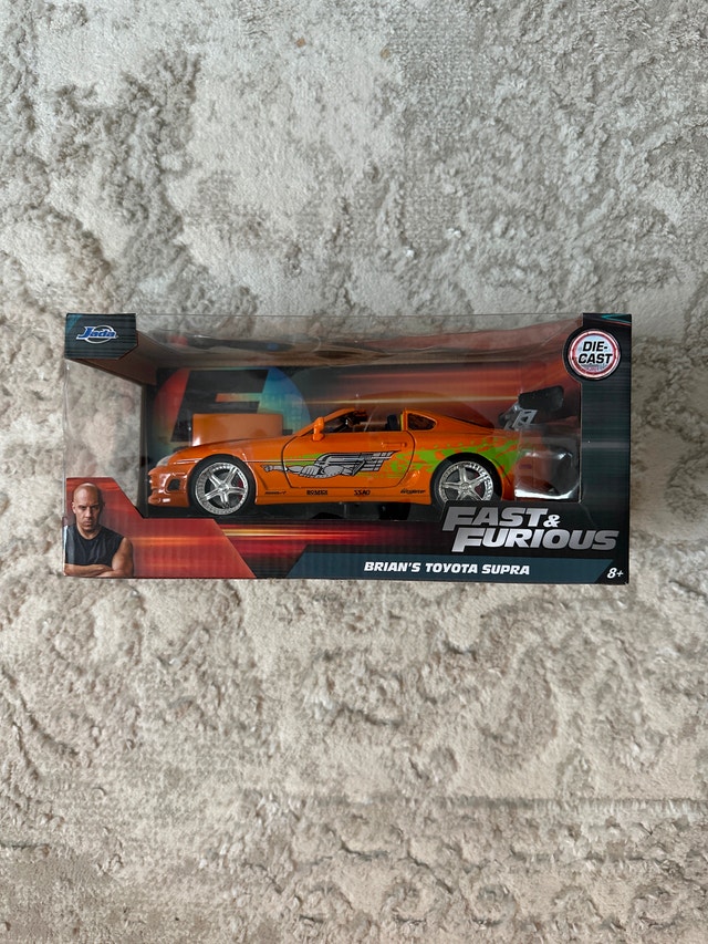 Brian's Toyota Supra, Fast & Furious, 1/24 Die Cast, Jada Toys - photo 2